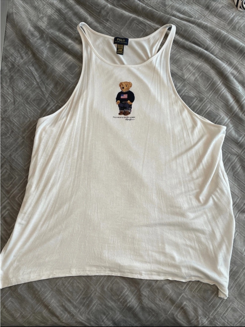 Women’s Polo Bear Ralph Lauren Lounge Tank Top XXL